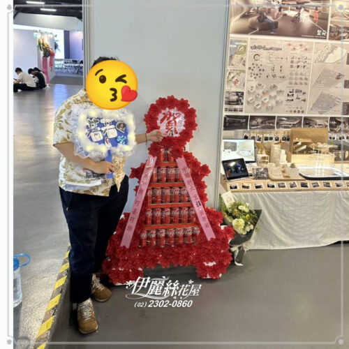 AA605  畢禮展罐頭塔 生日罐頭塔 創意罐頭塔客製祝壽塔 客製生日塔